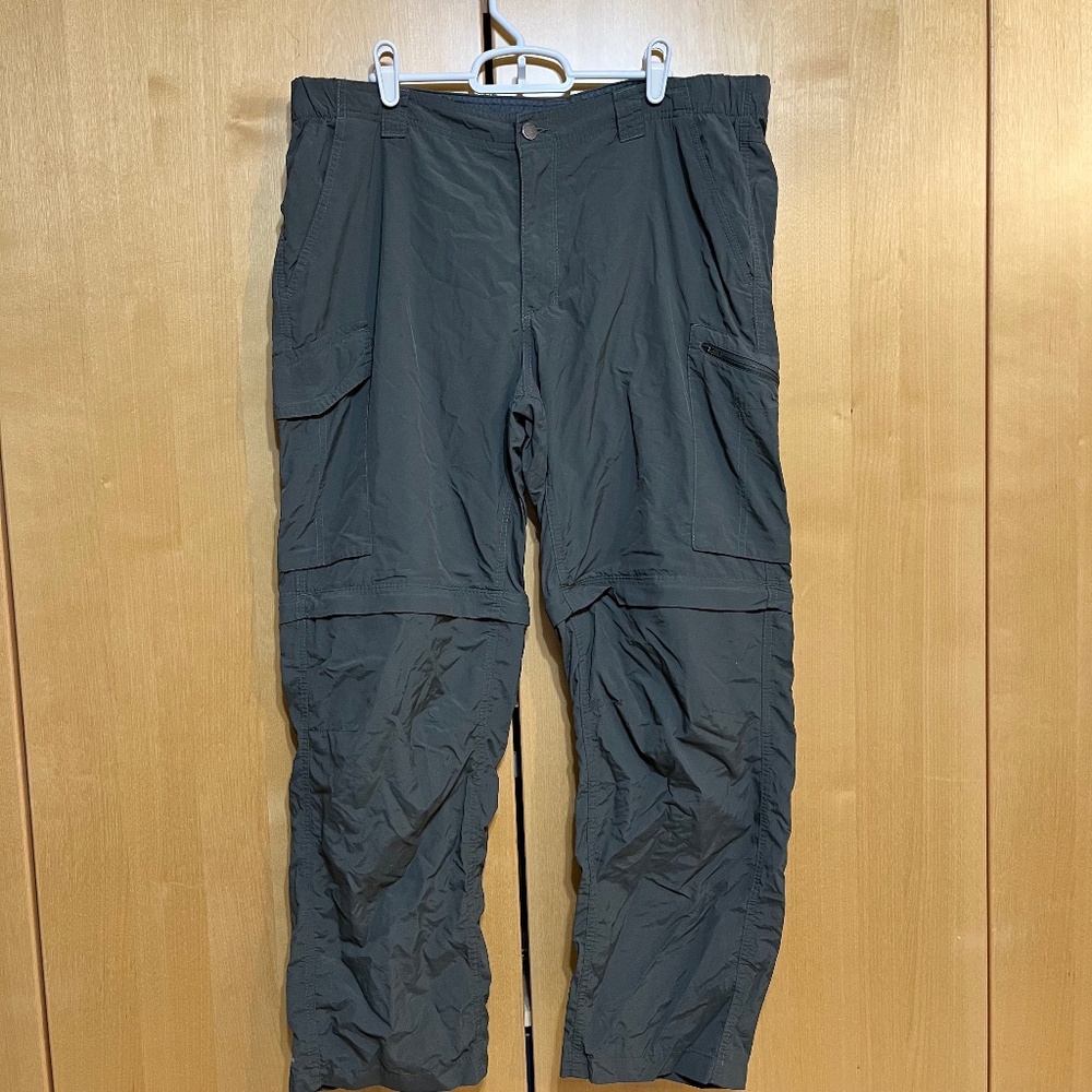 Columbia Nylon Rip-Stock Zip Knee Convertible Outdoor Pants